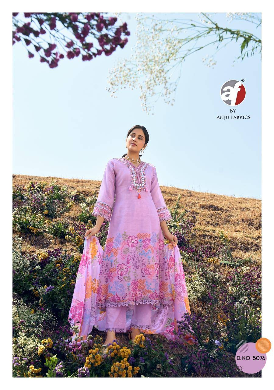 Anju fabrics rhythm vol 2 Kurti exporter in Ahmedabad